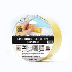 No Residue Cloth based Tape for Seamless Carpet Flooring Jointing Wall Mounting Grid Double Sided Adhesive Tape
