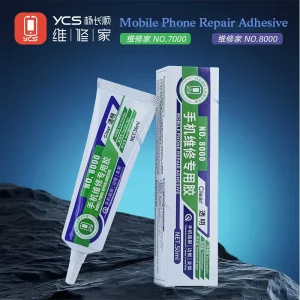 No. 7000 No. 8000 50ML High Strength Phone Repair Glue Clear Black Adhesive for LCD Display Frame Glass Panel Bonding
