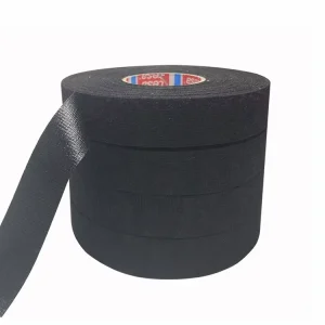 Noise-Damping Waterproof PET Fleece Wire Harness Tape with Single-Sided Rubber Adhesive