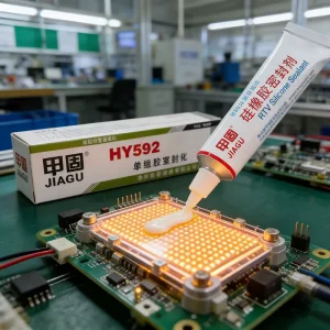 Non-Drip Electronic Sealant, Vertical-Application Silicone for PCB Edge Bonding and Protection