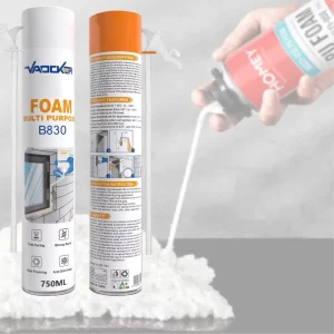 ODM Household Pu Foam Sealant All season Seams and Cracks High Adhesion Concrete Brick Plaster Wood Plastic Polyurethane Foam