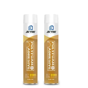 OEM 750ml 500ml 300ml Adhesive Fire Retardant Building Industry Chemical Raw Materials Glue Sealant Polyurethane Pu Foam Spray