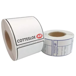 OEM Custom Printing Brand Name Logo Waterproof Self Adhesive Label Sticker