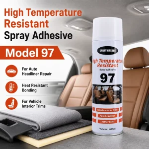 OEM Factory Automotive Headliner Fabric and Interior Material Bonding Spray Adhesive 97