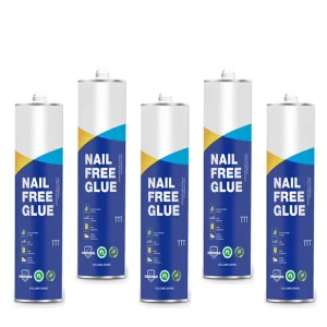 OEM High Tack SBS Resin Polymer Adhesive Fast Dry Nail Free Glue Liquid Nails Replace Nails Construction Adhesive