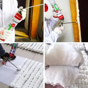 OEM Polyurethane PU Foam for Door Window Installation Crack Filling Waterproof Sealing Application