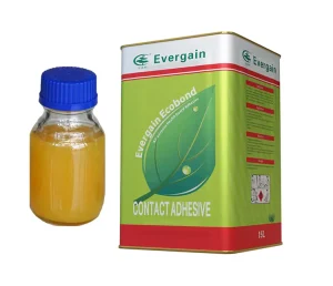 Odorless 35% Solid Content Liquid Adhesive for Sofas, Fabric, and Foam, Heat-Resistant