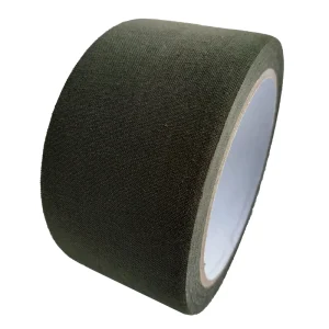 Olive Green Adhesive Cotton Cloth Insulation Tape for Wiring Harness and Electrical Cable