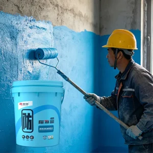 One Coat Anti Detachment Tile Waterproof Glue Cement Wall Interface Waterproof Agent for Kitchen Bathroom Renovation