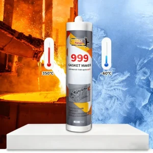 One-Component High-Temperature Fireproof Black RTV Silicone Caulk Sealant Adhesive for Construction