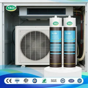 One-Component Neutral Low VOC UV Weatherproof Silicone Sealant 300ml General Purpose for Air and Construction Applications