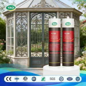 One-Component Neutral Low VOC Weatherproof Silicone Sealant 300ml General Purpose for Construction Woodworking and Glass
