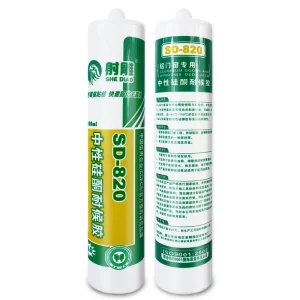 One-Component Neutral Silicone Adhesive Sealant for Weather-Resistant Woodworking Construction