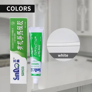 One Component RTV Silicone Rubber Adhesive Thermal Heat Conductive Silicone Grease Rubber Adhesive Sealant Silicone