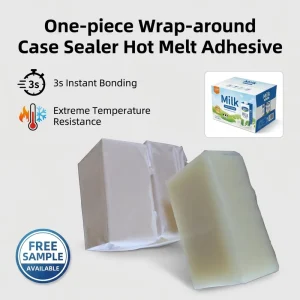 One-Piece Cardboard Packaging Box Hot Melt Adhesive 3-Second Fast Bonding Strong Adhesion Wide Temperature Resistance