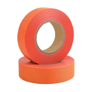 Orange 0.25mm PET Fabric Automotive Wire Harness Tape with UV Glue Adhesive