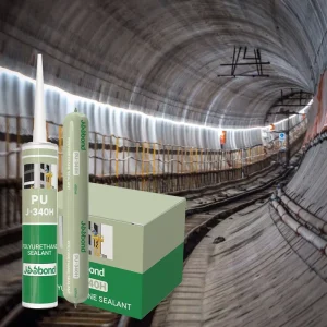 Outdoor Polyurethane Sealant Black Self-Leveling Roof Construction Adhesive for Leak Repair