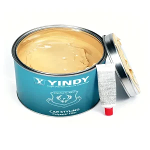 P666 Acrylic Resin Coating Polyester Filler Putty for Car Paint and Sheet Metal Repair