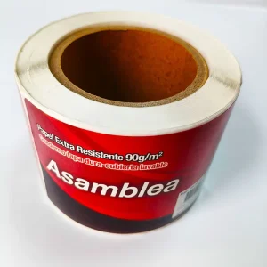 PP Glossy Self-Adhesive Instruction Label Sticker for Product Packaging