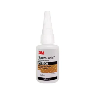 PR100 PR40 PR1500 Plastic and Rubber Instant Adhesive for Gaskets, Jewelry, and Electronics