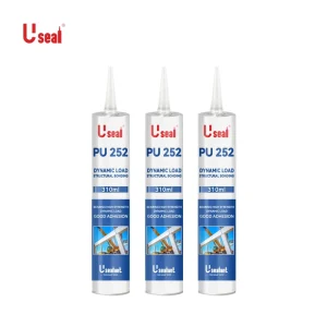 PU 252 Structural Bonding Polyurethane Adhesive Sealant for Aluminum, Steel, and Ceramic