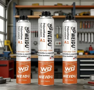 PU Expanding Foam Polyurethane Foam Adhesive for Construction, Woodworking, Transportation, and Packing