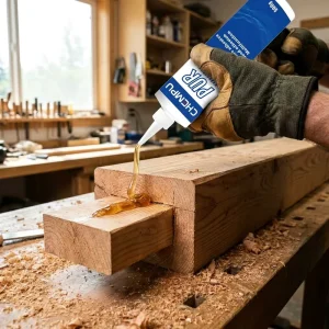 PUR Hard-Type Wet Wood Bonding Glue for Woodworking Trim and Skirting