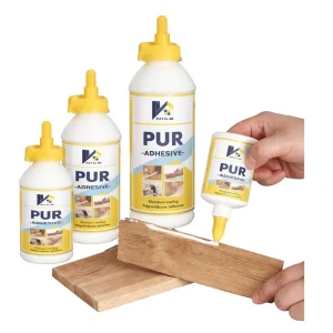 PUR Polyurethane Wood Glue Waterproof Strong Bond Adhesive for Furniture Woodworking Assembly OEM Accepted