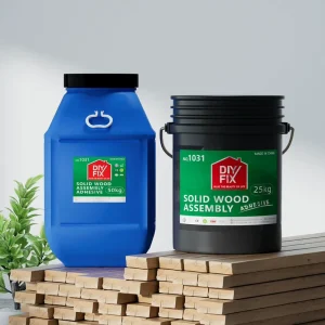 PVAC White Wood Glue for Bonding Wood Boards Panels Packing Construction Transportation Applications with Plastic Drum Packaging