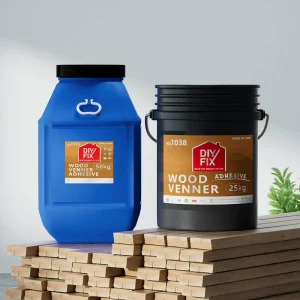 PVAC White Wood Glue for Construction Woodworking Bonding Wood Boards Panels Liquid Adhesive 3kg 7kg 15kg Plastic Drum Packaging