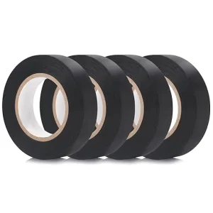 PVC Electrical Tape Flame Retardant Self-Adhesive Waterproof Wire Harness Insulation for High-Voltage Securing