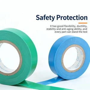PVC Rubber Adhesive Electrical Tape Automotive Wire Harness Winding 600V Flame Retardant Waterproof Single-Sided