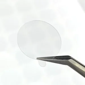 PVC Transparent Static Cling Film Camera Lens Dust Protection Film 0.08mm Ultra Thin Custom Die Cutting with Pull Tab