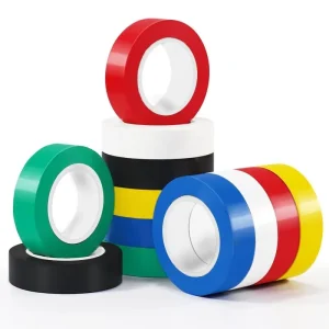 PVC Wire Harness Electrical Tape Black Heat Resistant Easy Tear Automotive Warning Insulating Adhesive Tape