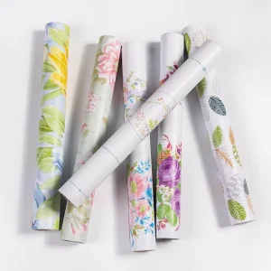 Peel and Stick PVC Waterproof Self-Adhesive Wallpaper for Bedroom and Living Room