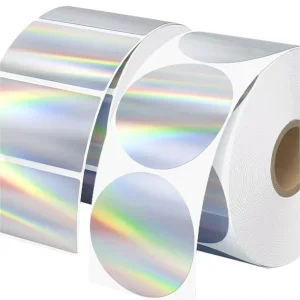 Peelable Beverage Thermal Paper Rolls Reusable Thermal Sticker Large Self-Adhesive Labels