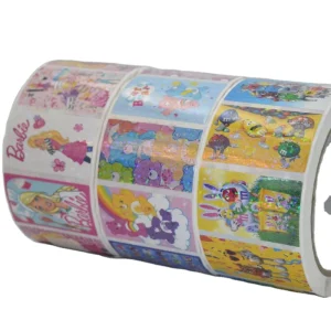 Personalised Self Adhesive Sticker Labels Custom Round Sticker Printing Labels