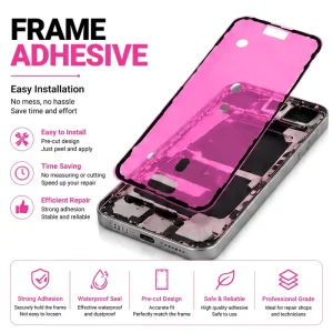 Phone Frame Adhesive Tape for Screen Replacement, Waterproof