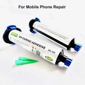 Phone Screen Polishing UV Waterproof Glue Border Gap Sealant for iPhone Samsung Watch Screen Peelable UV Lamp Curing