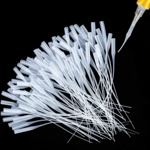 Silicone Glue Bottle Tips Glue Extender Precision Applicator Eco friendly for Crafting Lab Dispensing Adhesive Packing