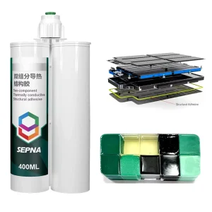 Polyurethane Double-Component Thermally Conductive Structural Adhesive, 1.2 W/m·K, for New Energy Vehicle Modules