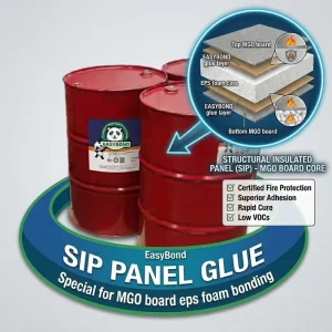 Polyurethane Glue for MGO SIPs, EPS Foam, and Magnesium Oxide Board