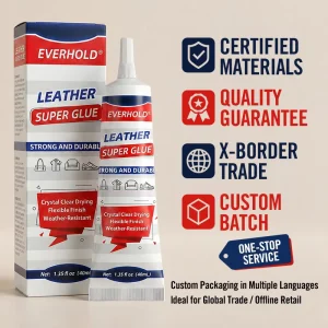 Polyurethane Leather Glue Waterproof Flexible Adhesive for Shoes Bags Sofas Jackets Car Seats
