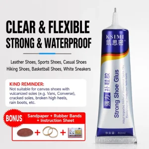 Polyurethane Shoe Glue for Flexible Footwear Repair, Woodworking and Packing