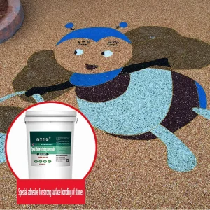 Polyurethane Stone Adhesive for Pebble Paving, Wall Stone Bonding, and Resin-Bound Gravel