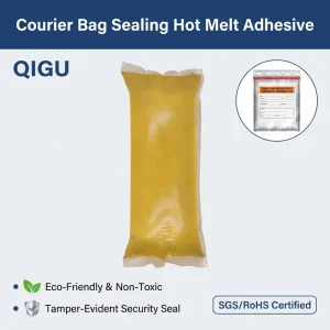 Popular Fast Seal Express High Strength Pressure Sensitive Synthetic Rubber SBC Type Hot Melt Adhesive Envelope Bubble Packing