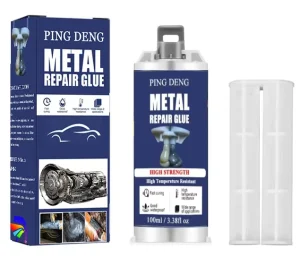 Popular Product AB Metal Adhesive Strong Adhesive Factory Price to Fixed Metal Engine tank rubber aluminum plastic