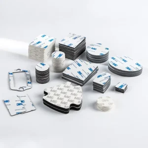 Precut Permanent Mounting Tape, Weatherproof Waterproof Double-Sided Foam Strip