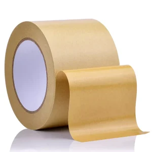Printable Glossy Waterproof Water-Activated Acrylic Kraft Paper Tape for Carton Sealing