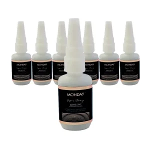 Professional 20g Clear 401 Cyanoacrylate Super Glue Nail Salons Construction Private Label Leather Packing Fake Nail Adhesive